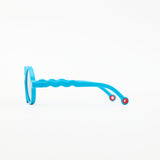 KIDS Round Sunglasses-Lapis blue