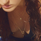 NECKLACE CHIARA : PERIDOT