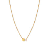 SHORT NECKLACE ZEPHYR : ROSE WATER OPAL