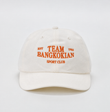 BANGKOKIAN COTTON CAP - TEAM BKK - CREAM