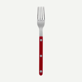 BISTROT SOLID - SALAD FORK - BURGUNDY