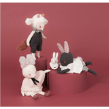 Apr?s la pluie…Brume the mouse soft doll