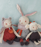 Apr?s la pluie… Giboulee the cat soft doll