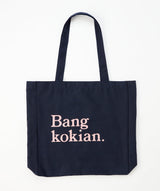 BANGKOKIAN. LINEN BAG - NAVY