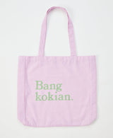 BANGKOKIAN. LINEN BAG - PINK