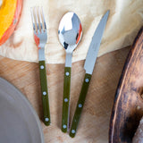 BISTROT SOLID - DINNER FORK - GREEN FERN