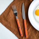 BISTROT SOLID - DINNER KNIFE - ORANGE