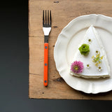 BISTROT SOLID - SALAD FORK - ORANGE