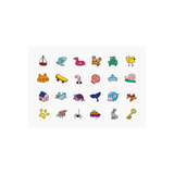 CRAC set - Nail polish and stickers