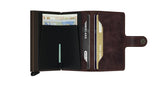 SECRID MINI Wallet Vintage Chocolate