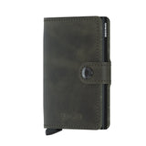 SECRID MINI Wallet Vintage Olive Black