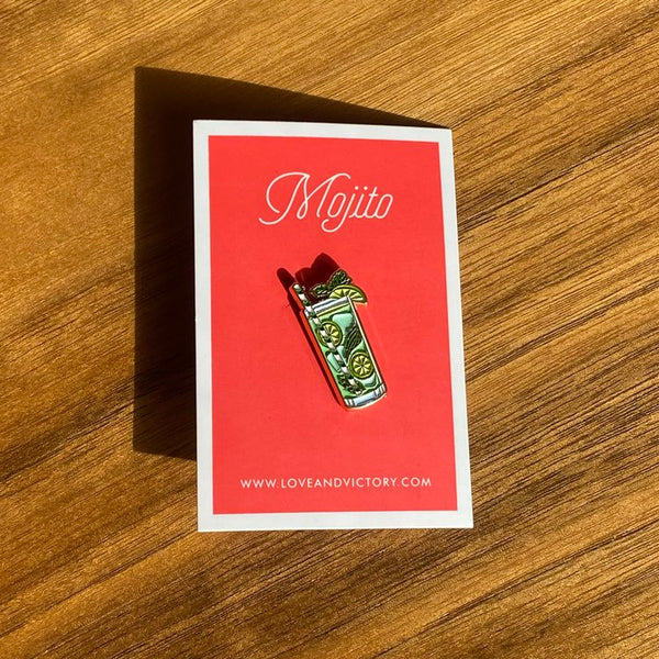 Mojito Cocktail Pin