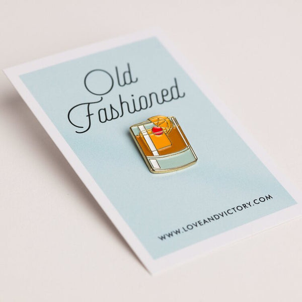 Old Fashioned Cocktail Pin