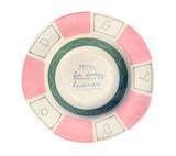 Open for dodgy business Dinner Plate