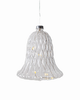 Luna Bell H10cm Clear/White