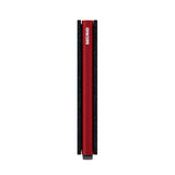 SECRID SLIM Wallet Matte Black and Red