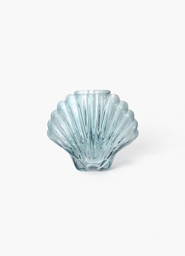 Shell Vase Blue