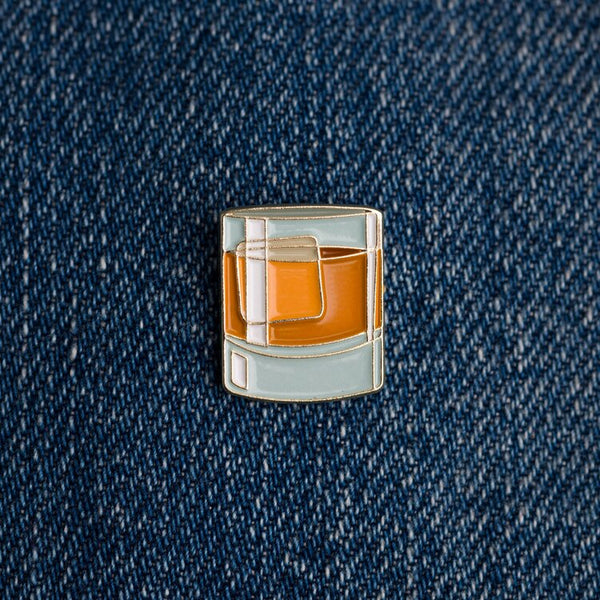 Whiskey On the Rocks Pin