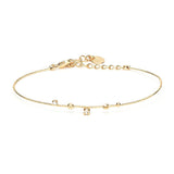 bangle bracelet Tre_sors : cristal/white opal_1