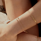 bracelet Amants : cristal/white opal_2