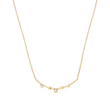 necklace Tre_sors : cristal/white opal_1