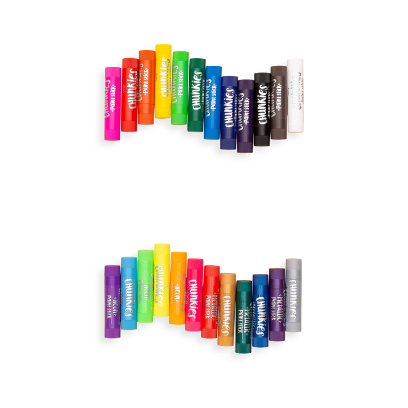 OOLY Chunkies Paint Sticks Variety Pack - Set of 24