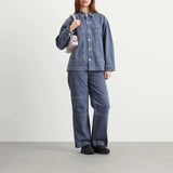 ALBA SHIRT - MIST WASH