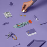 Small Whiting - Blue (keychain)