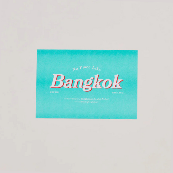 BANGKOKIAN POSTCARD - BANGKOK MINT GREEN