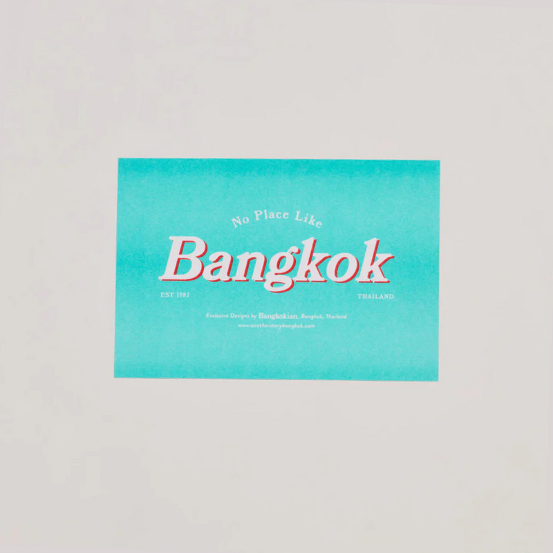 BANGKOKIAN POSTCARD - BANGKOK MINT GREEN