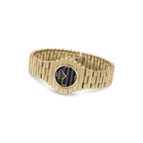 Coda - Gold and Metal (Black clock face)