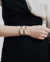 Jane (Mini Tethered) - Gold and Sky Metal