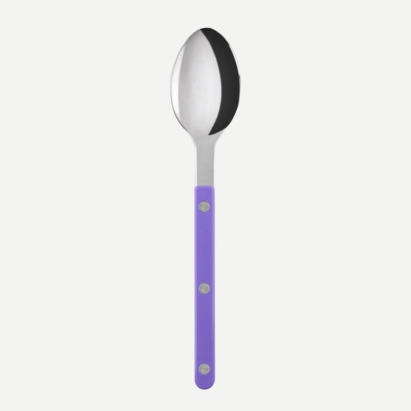 BISTROT SOLID - SOUP SPOON - MAUVE