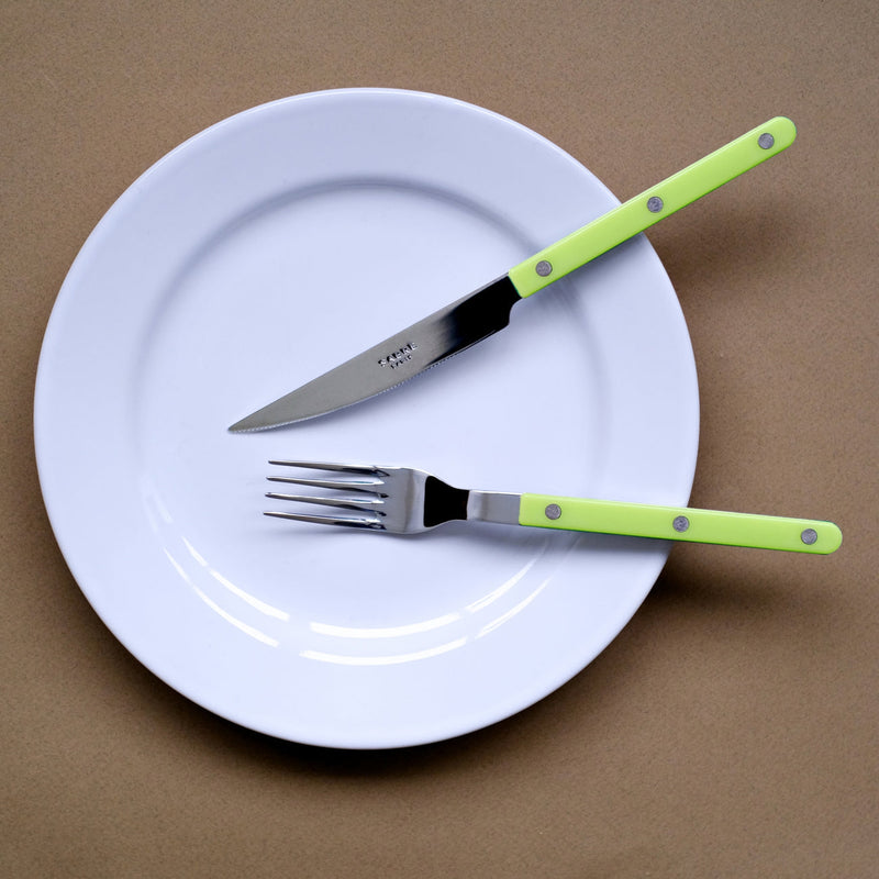 BISTROT SOLID - DINNER FORK - LIME