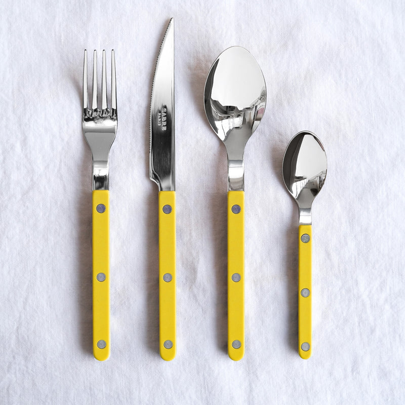 BISTROT SOLID - DINNER KNIFE - YELLOW