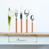 BISTROT SOLID - DESSERT SPOON - ORANGE