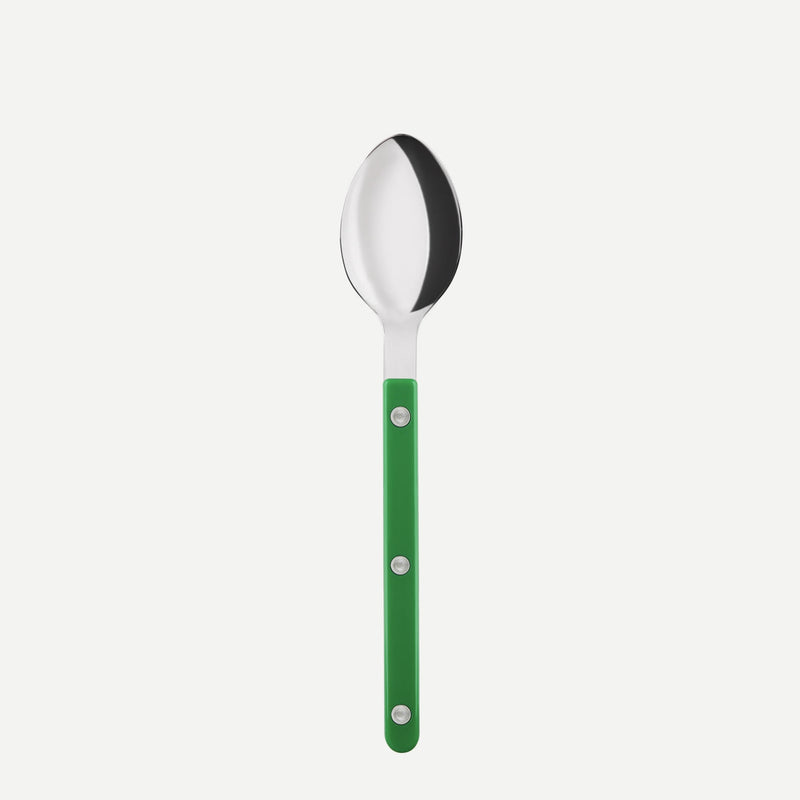 BISTROT SOLID - DESSERT SPOON - GARDEN GREEN