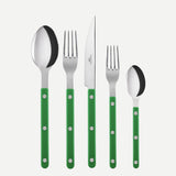 BISTROT SOLID - DESSERT SPOON - GARDEN GREEN