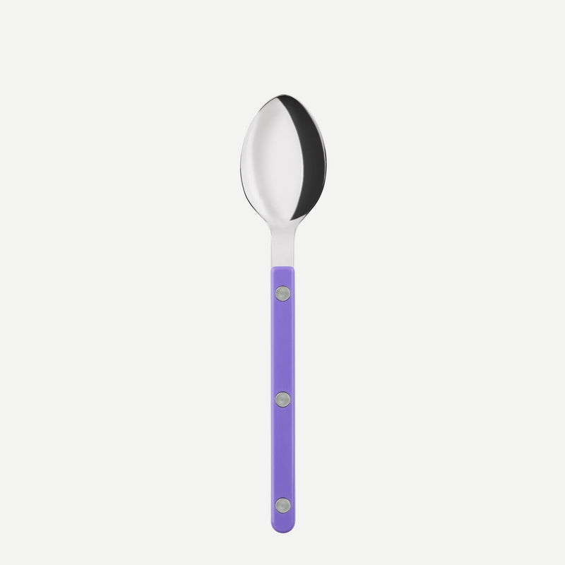 BISTROT SOLID - DESSERT SPOON - MAUVE