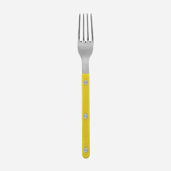 BISTROT SOLID - SALAD FORK - YELLOW