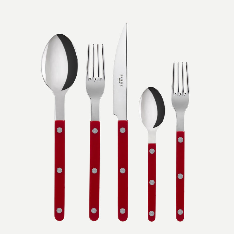 BISTROT SOLID - SMALL FORK - BURGUNDY