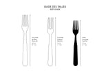 BISTROT SOLID - SMALL FORK - PASTEL BLUE