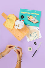 3D Papercraft Model - Cheese Plate
