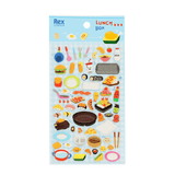 3D puffy stickers - Lunch Box 