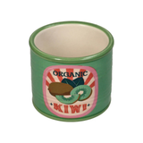 Planter Kiwi Dolomite Green 7.3x7.3x6.3cm