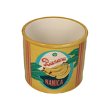Planter Banana Dolomite Yellow 7.3x7.3x6.3cm