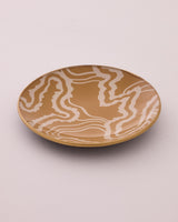 Round glass tray