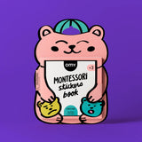 6 MONTESSORI STICKERS BOOKS - EMOTIONS