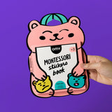 6 MONTESSORI STICKERS BOOKS - EMOTIONS