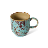70s ceramics: cafe mug, patina